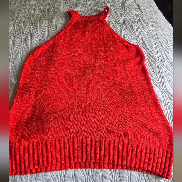 Worthington Tank Sweater Women's Size XL Sleeveless Knit Ribbed Round Neck - Picture 3 of 9